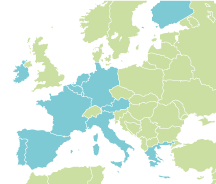 Países que adoptan el euro